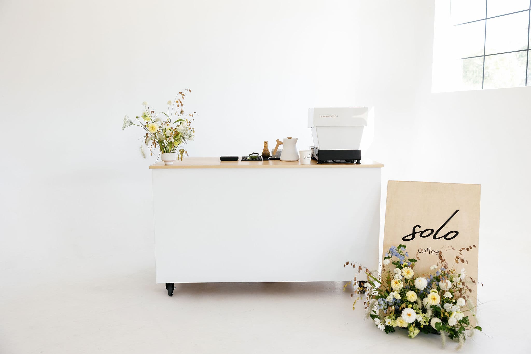 Blank matcha cart